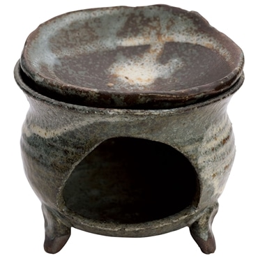 スケーター 茶香炉 (信楽焼) 鴻月 緑彩 KOSKO1