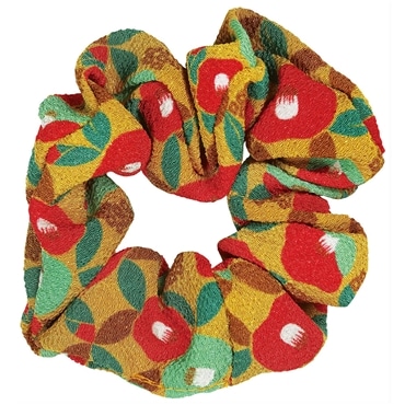 スケーター シュシュ 鴻月 つばき黄土色 KOMSU1