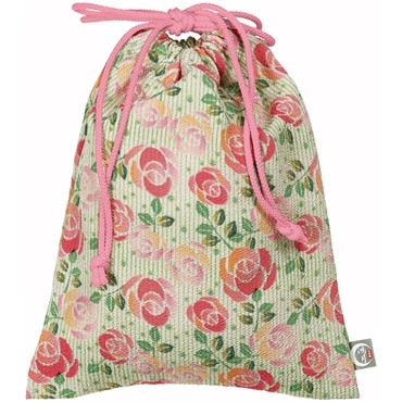 スケーター 巾着 鴻月 ばら桃色 KOMKB1