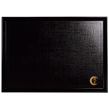 スケーター 木目調ノンスリップトレイ 大 (山中塗) 鴻月 KOTNT2