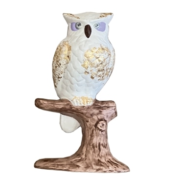 スケーター ふくろうの置き物 (清水焼) 鴻月 KOKFU1