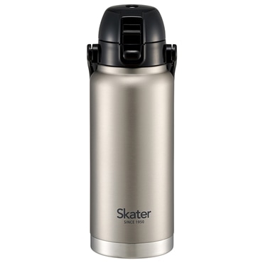 スケーター ハンドル付ワンプッシュダイレクトボトル 800ml シルバー STD8H