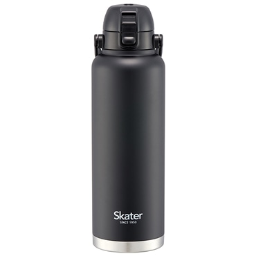 スケーター ハンドル付ワンプッシュダイレクトボトル 1500ml ブラック STD15H