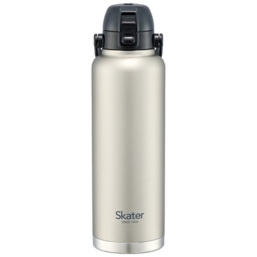 スケーター ハンドル付ワンプッシュダイレクトボトル 1500ml シルバー STD15H