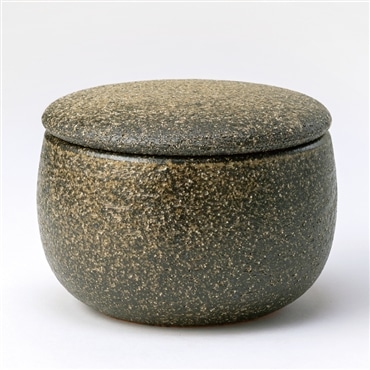 スケーター 黒柿 おはち (1合) (信楽焼) 鴻月 3-3532