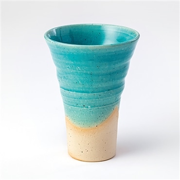 スケーター 青空 フリーカップ (信楽焼) 鴻月 3-3196