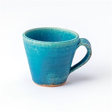スケーター 青彩釉 エスプレッソカップ (信楽焼) 鴻月 3-3260