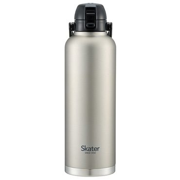 スケーター ハンドル付ワンプッシュダイレクトボトル 2000ml シルバー STD20H