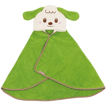 スケーター 吸水速乾 フード付バスポンチョ いないいないばあっ! ワンワン BPO1