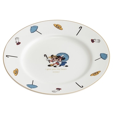 スケーター プレート小 NARUMI ボーンチャイナ ミッキー＆ミニー CBPL19