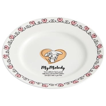 スケーター プレート小 NARUMI ボーンチャイナ マイメロディ ドローイングタッチ CBPL19