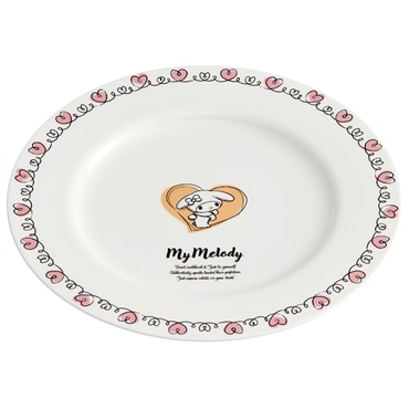 スケーター プレート NARUMI ボーンチャイナ マイメロディ ドローイングタッチ CBPL23