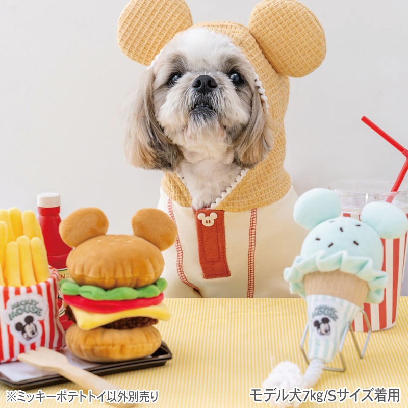 ペットパラダイス ディズニー ミッキーマウス 犬 おもちゃ 犬おもちゃ ポテト トイ 犬用おもちゃ ペット 噛む 音 鳴る 音が鳴る ペットトイ 玩具 TOY かわいい おもしろ
