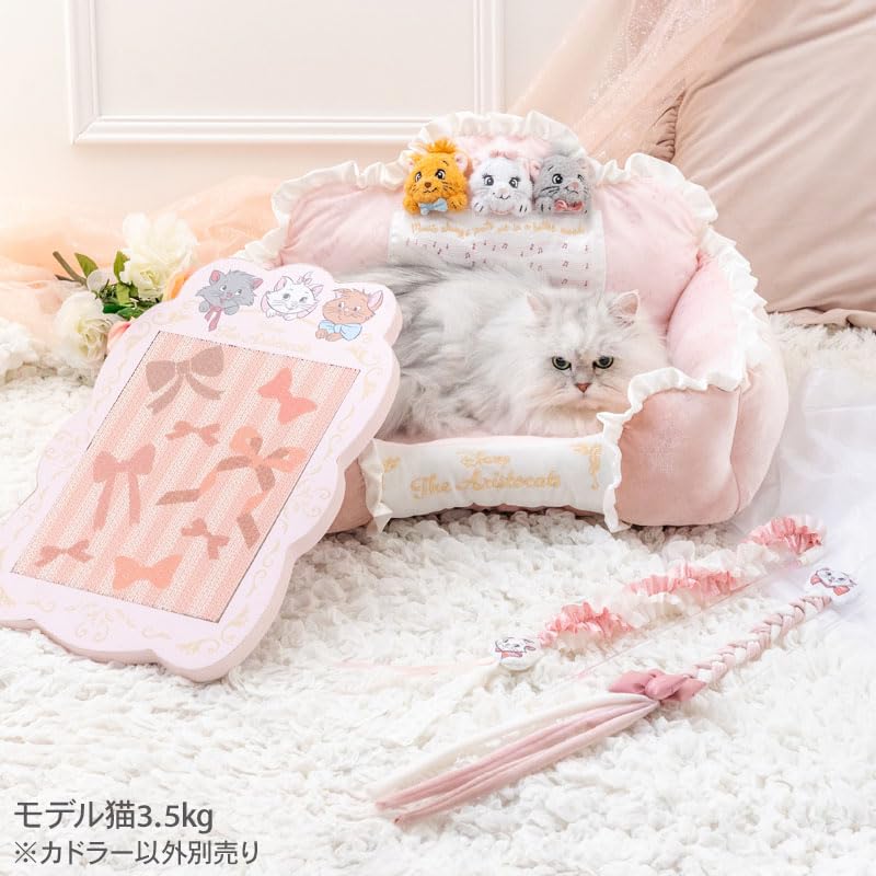 ペットパラダイス ディズニー おしゃれキャット 猫 ハウス 寝具 クッション ベッド マリーちゃん 3兄弟 ピアノカドラー ペットベッド ペットクッション トゥルーズ ベルリオーズ