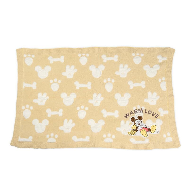 ペットパラダイス ディズニー ミッキーマウス プルート 犬 毛布 冬用 寝具 ベッド ブランケット シェニール マット 遠赤外線 保温 暖かい 防寒 (国内直営店72店舗展開2025/10/1時点)