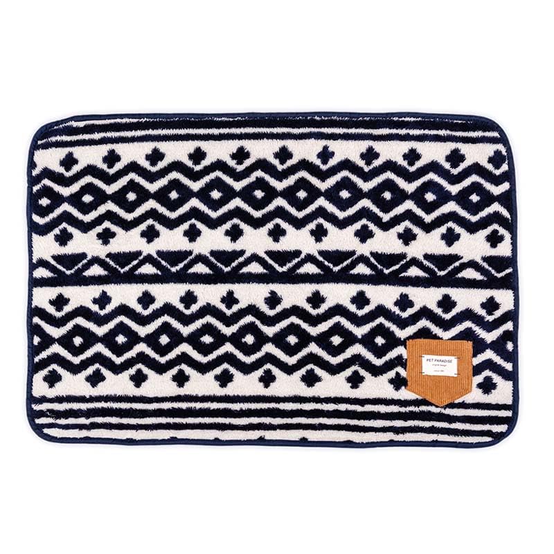 ペットパラダイス 犬 ペット用 毛布 冬用 寝具 ブランケット カントリー柄 マット 保温 暖かい 防寒 あったか