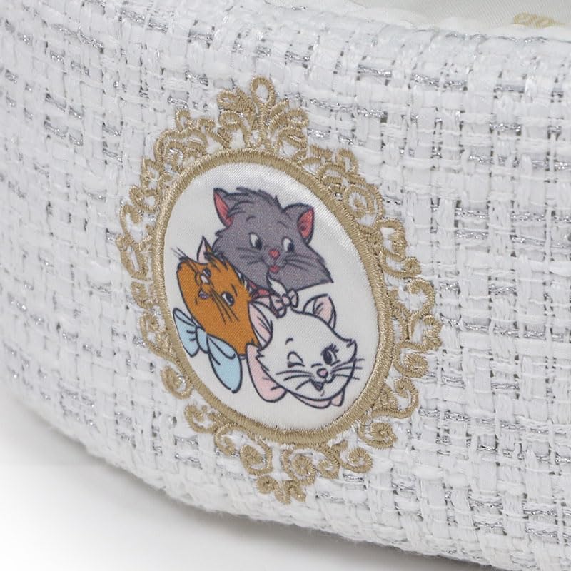 ペットパラダイス 猫 ハウス ディズニー ドーム型ベッド ベッド 寝具 おしゃれキャット マリーちゃん 3兄弟 ゆりかご カーテン クッション 付き トゥルーズ ベルリオーズ 758-34711