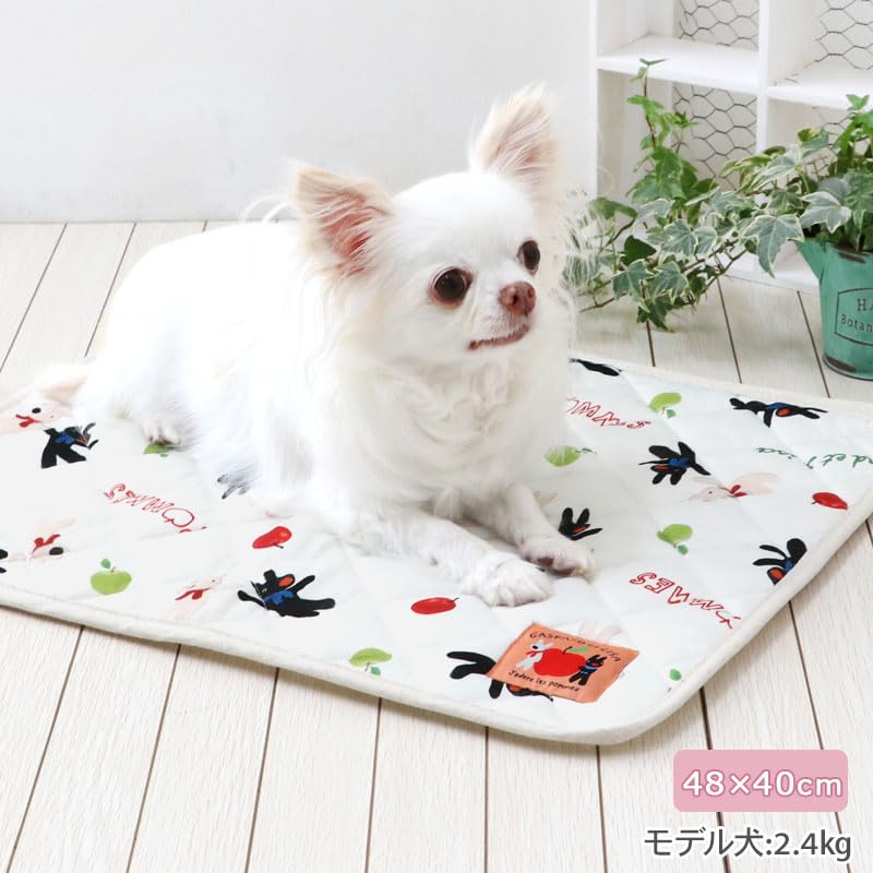 ペットパラダイス 犬 クール マット 夏 リンゴ柄 クールマット リサとガスパール 四角 超小型犬 寝具