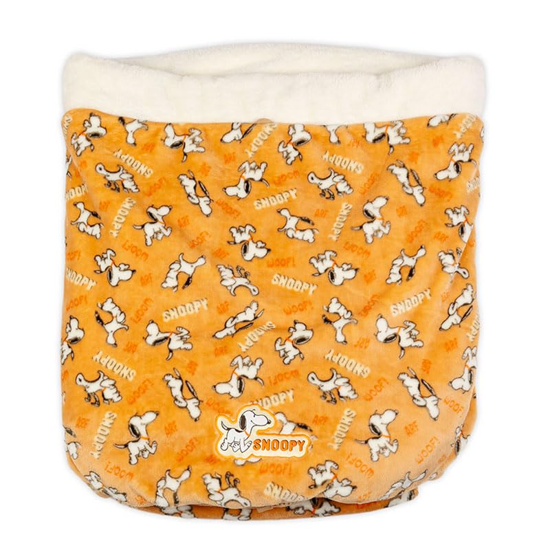 ペットパラダイス スヌーピー 犬 ベッド 冬用 遠赤外線 洗える てくてく 筒型 寝袋 (42×70cm) 遠赤 あったか ペット 冬 かわいい おしゃれ 可愛い 寝具