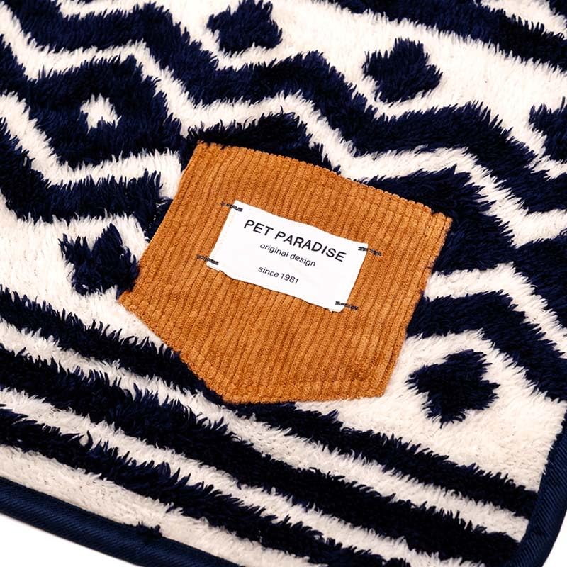 ペットパラダイス 犬 ペット用 毛布 冬用 寝具 ブランケット カントリー柄 マット 保温 暖かい 防寒 あったか