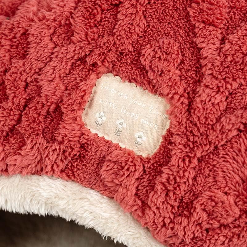 ペットパラダイス 犬 ベッド ハウス 犬小屋 室内 アラン柄 ボア 小型犬 ドーム型ベッド ドーム型ハウス ペットハウス ペットベッド 遠赤外線 洗える 遠赤 あったか ペット 冬