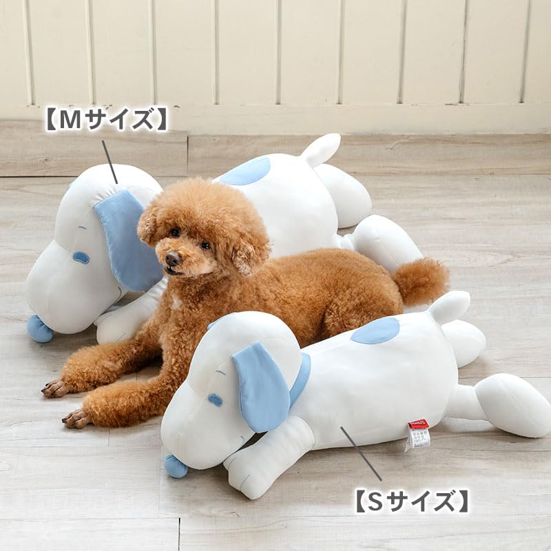 ペットパラダイス 犬 クール 夏用 接触冷感 クッション スヌーピー 冷感 冷やし 枕 M 64cm 寝具