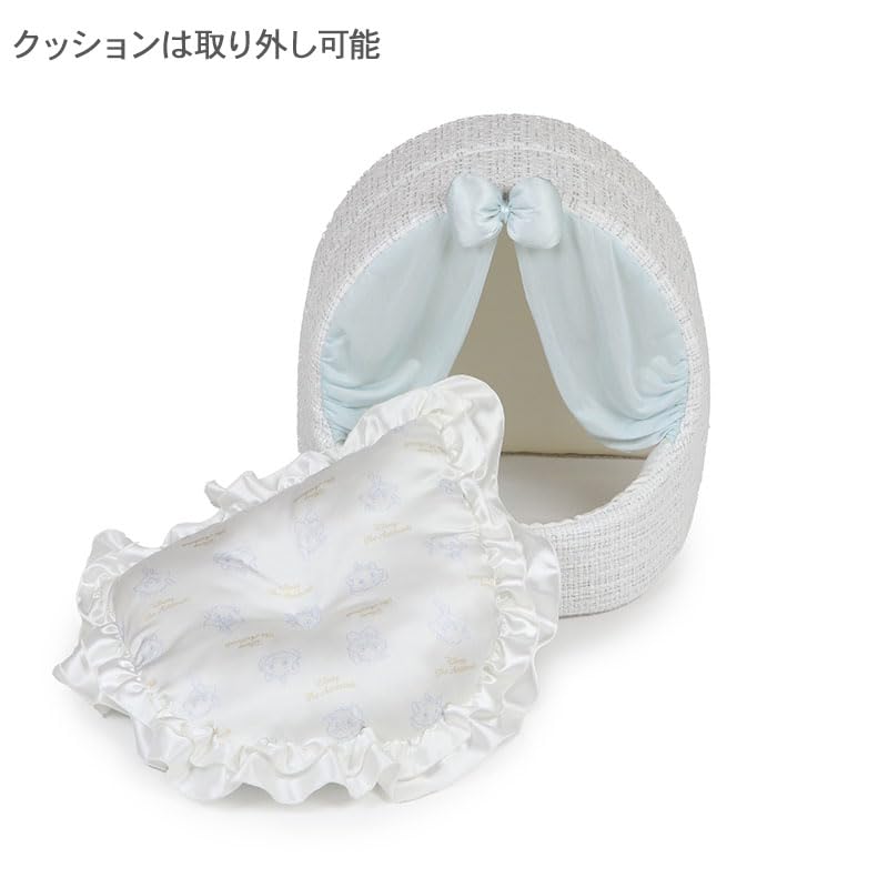 ペットパラダイス 猫 ハウス ディズニー ドーム型ベッド ベッド 寝具 おしゃれキャット マリーちゃん 3兄弟 ゆりかご カーテン クッション 付き トゥルーズ ベルリオーズ 758-34711