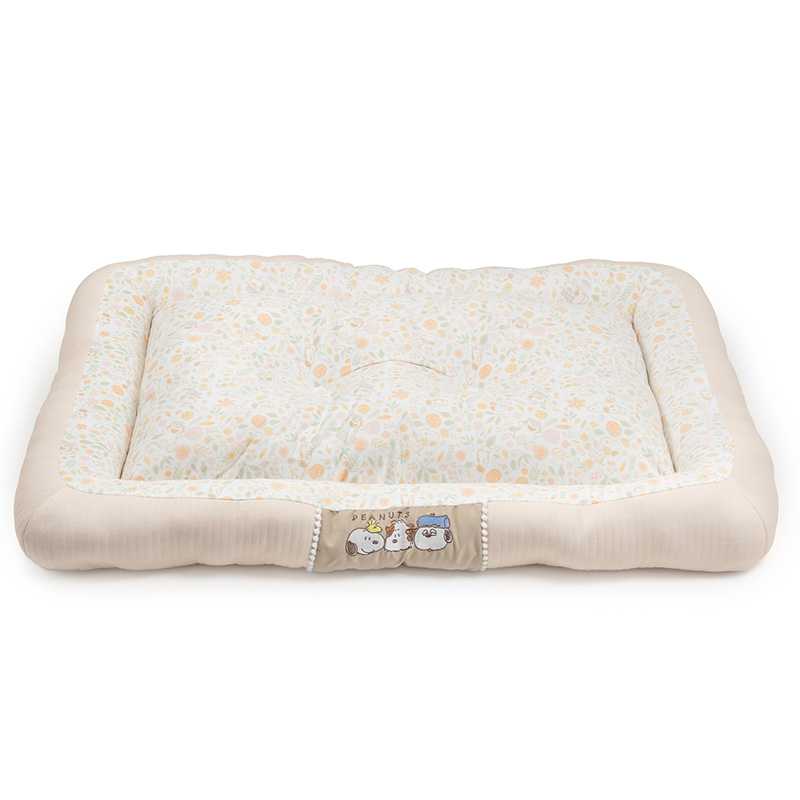 ペットパラダイス スヌーピー 犬 ベッド 寝具 クッション のほほんカドラー (100×70cm) LL ペットベッド ペットソファー ペットクッション パピー はじめて ふわふわ おしゃれ かわいい 猫 もこもこ 洗える あごのせ 0