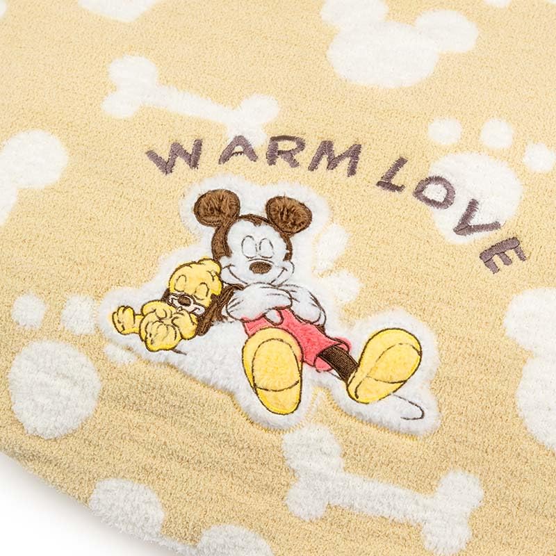 ペットパラダイス ディズニー ミッキーマウス プルート 犬 マット 冬用 寝具 クッション ベッド くつろぎ ペットベッド ペットクッション 遠赤外線 洗える 保温 防寒 ペット 冬 (国内直営店72店舗展開2025/10/1時点)