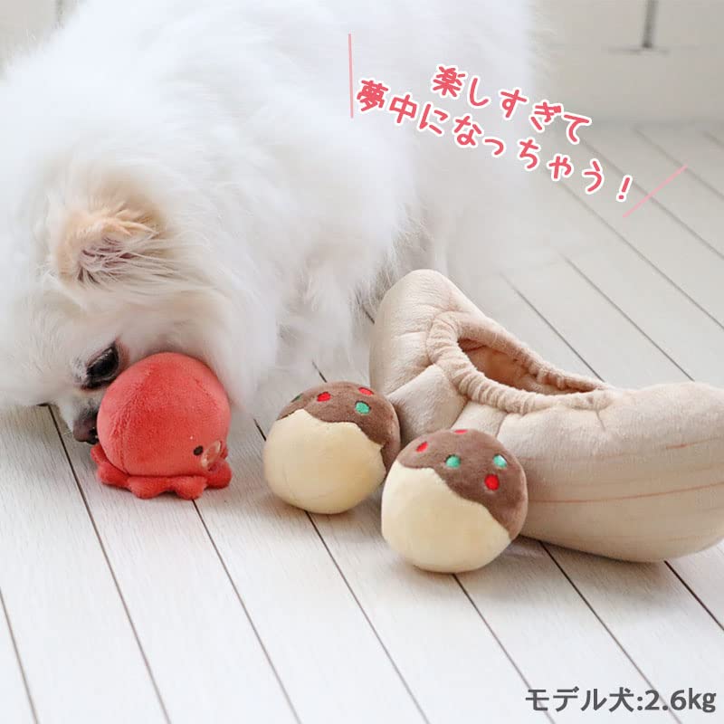 ペットパラダイス 犬 おもちゃ 音が鳴る ボールトイ たこ焼き たこやき