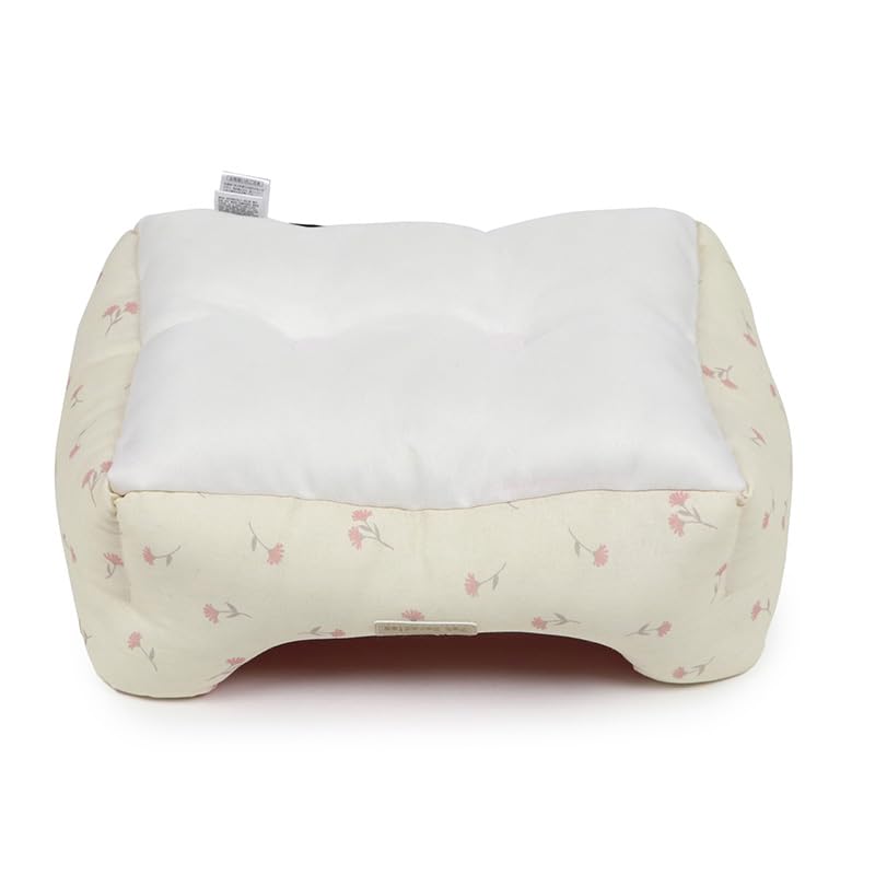 ペットパラダイス 犬 ペットベッド カドラー S 小花柄 ピンク 超小型犬 クッション 四角 軽い あごのせ 寝具 633-35389