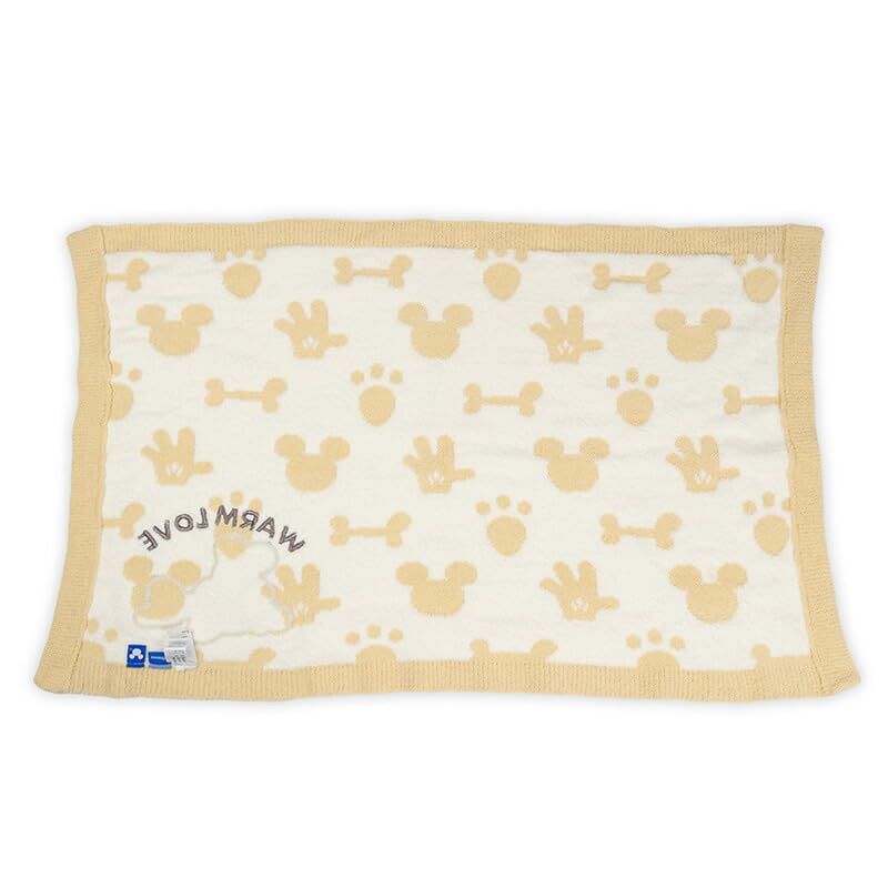 ペットパラダイス ディズニー ミッキーマウス プルート 犬 毛布 冬用 寝具 ベッド ブランケット シェニール マット 遠赤外線 保温 暖かい 防寒 (国内直営店72店舗展開2025/10/1時点)