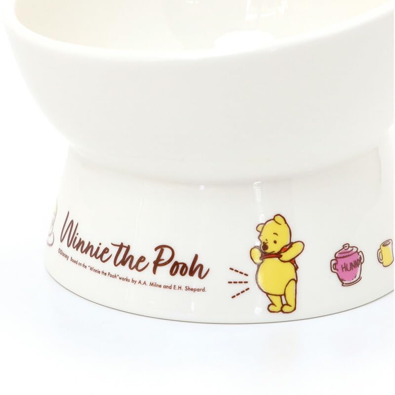 ペットパラダイス 犬 フードボウル 高さのある お皿 ディズニー くまのプーさん えさ皿