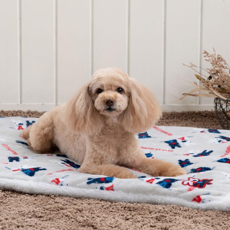 ペットパラダイス 犬 マット 秋 リサとガスパール遠赤外線 ボアマット 頬杖柄 四角型 (ペットパラダイス国内直営店72店舗展開2025/10/1時点) 寝具