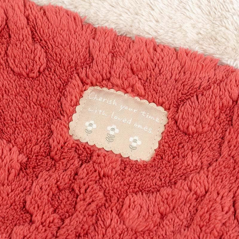 ペットパラダイス 犬 ベッド 冬用 寝具 クッション アラン柄 ボア 丸型 寝袋 (60cm) ペットベッド ペットソファー ペットクッション 遠赤外線 洗える 遠赤 あったか ペット 冬 かわいい おしゃれ 可愛い