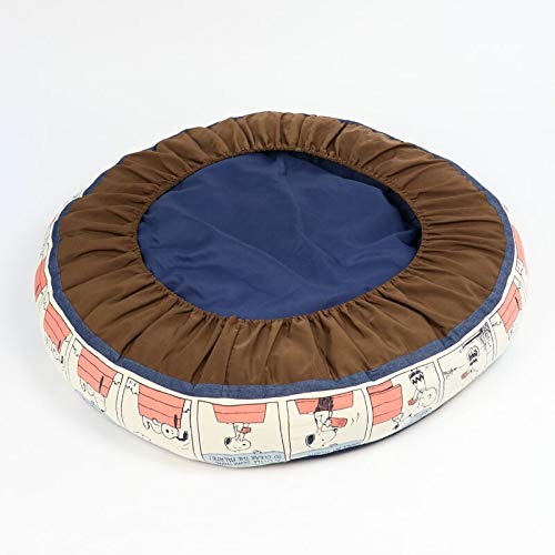 画 ペットパラダイス スヌーピー 80’S クッション 丸型 (90cm) 寝具 633-33992