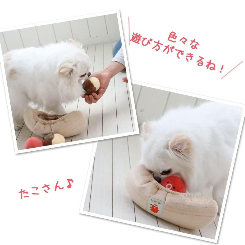 ペットパラダイス 犬 おもちゃ 音が鳴る ボールトイ たこ焼き たこやき