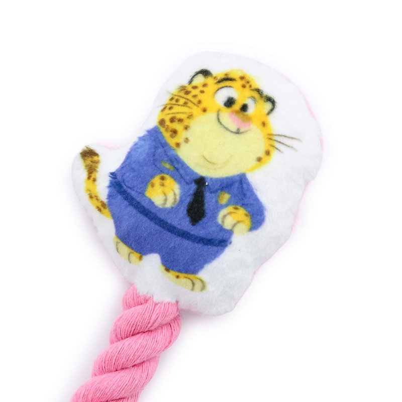 ペットパラダイス ディズニー ズートピア 犬 おもちゃ 犬おもちゃ ドーナツトイ 犬用おもちゃ トイ ペット ロープ 噛む 音 鳴る 音が鳴る ペットトイ 玩具 TOY かわいい おもしろ インスタ映え