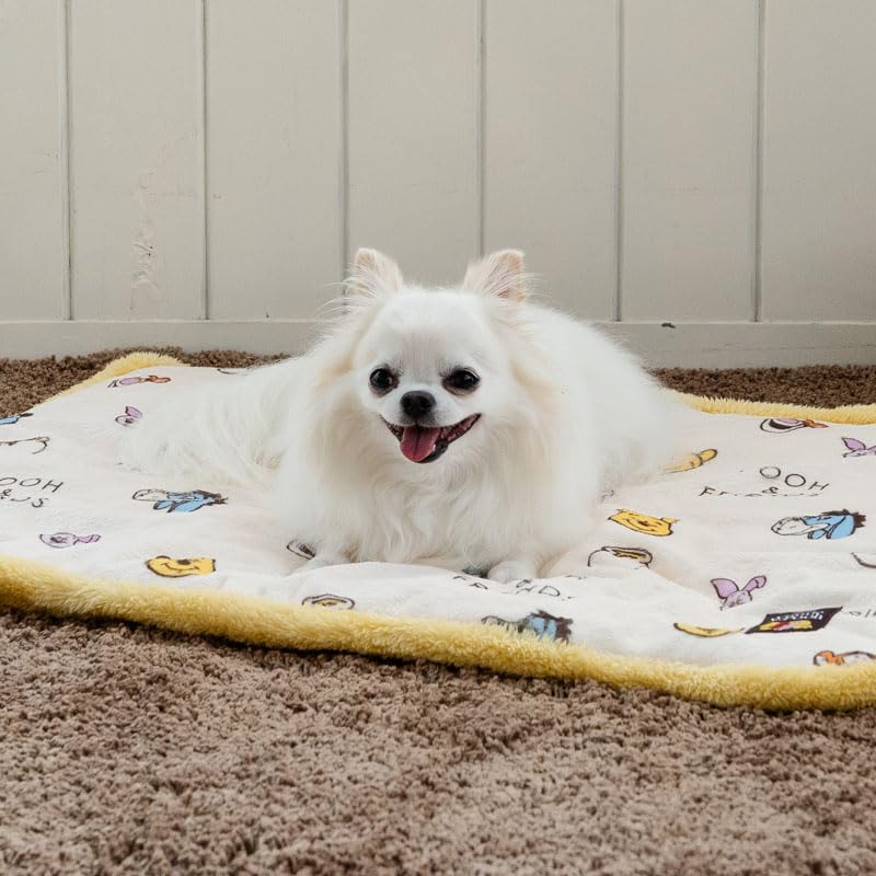 ペットパラダイス 犬 秋 くまのプーさん & フレンズ 遠赤外線 ボア マット ディズニー 寝具