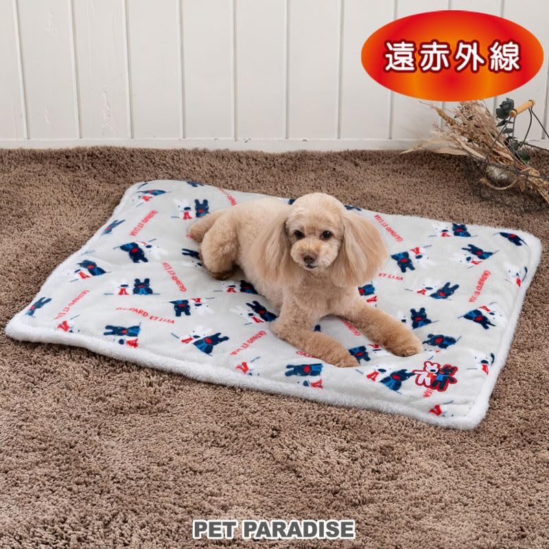 ペットパラダイス 犬 マット 秋 リサとガスパール遠赤外線 ボアマット 頬杖柄 四角型 (ペットパラダイス国内直営店72店舗展開2025/10/1時点) 寝具