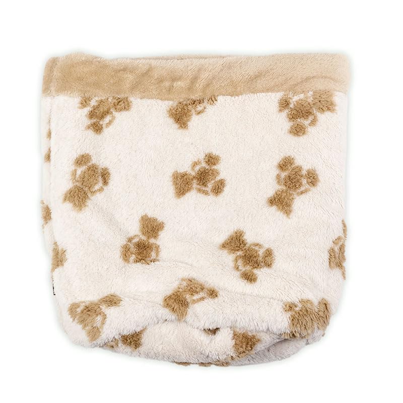 ペットパラダイス 犬 ベッド 冬用 寝具 クッション くまちゃん 織り柄 ボア 筒型 寝袋 (35×50cm) 遠赤外線 ブラウン ペットベッド ペットソファー ペットクッション 洗える 遠赤 あったか ペット 冬 かわいい おしゃれ 可愛い