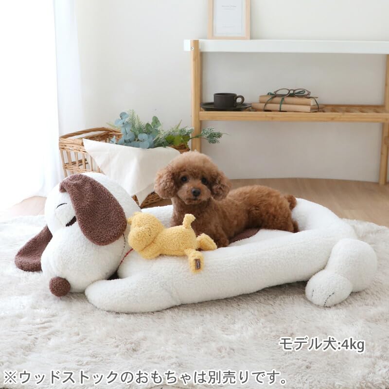 ペットパラダイス 犬 ベッド うたたね クッション スヌーピー 秋冬 寝具