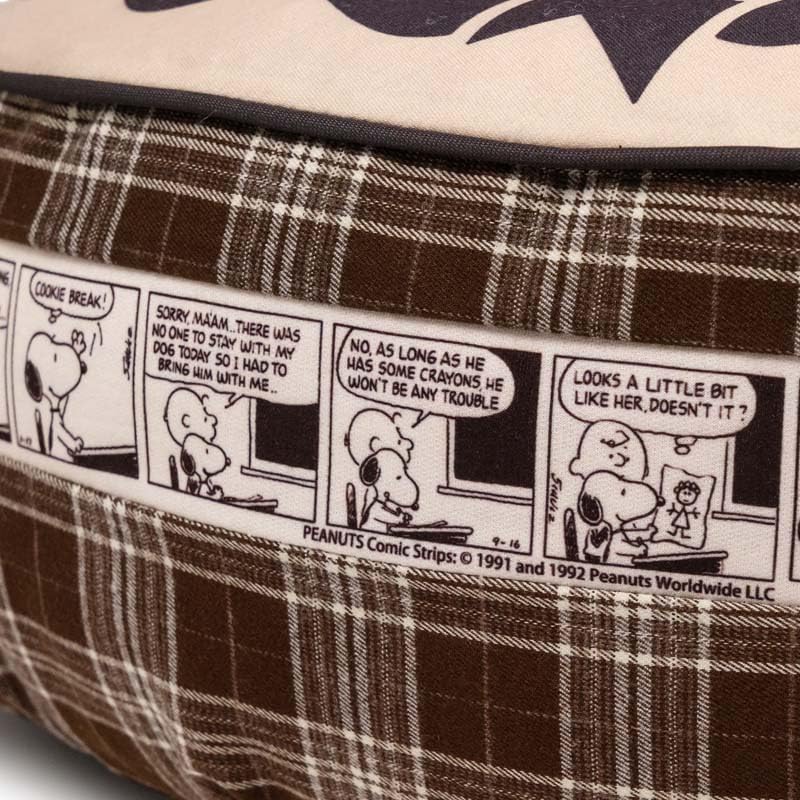 ペットパラダイス スヌーピー ブラザー柄 クッション 犬 ベッド カバー 外せる 60c(参考 小型犬 トイプードル 寝具 ペットパラダイス国内直営店72店舗展開2025/10/1時点)