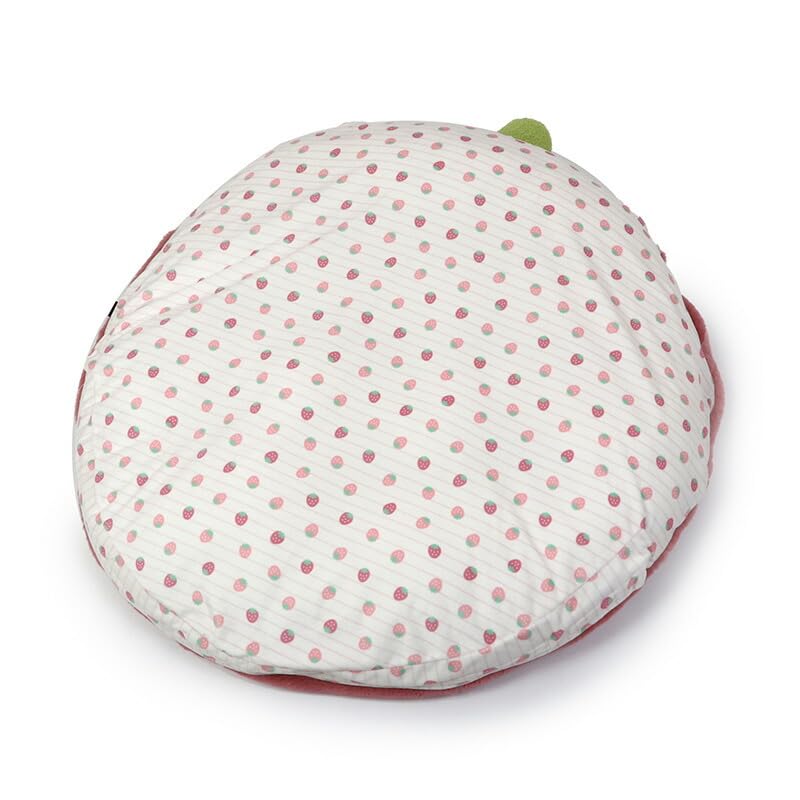 ペットパラダイス 犬 ペットベッド ピンク 苺 クッション (90×92cm) 寝具 633-29214