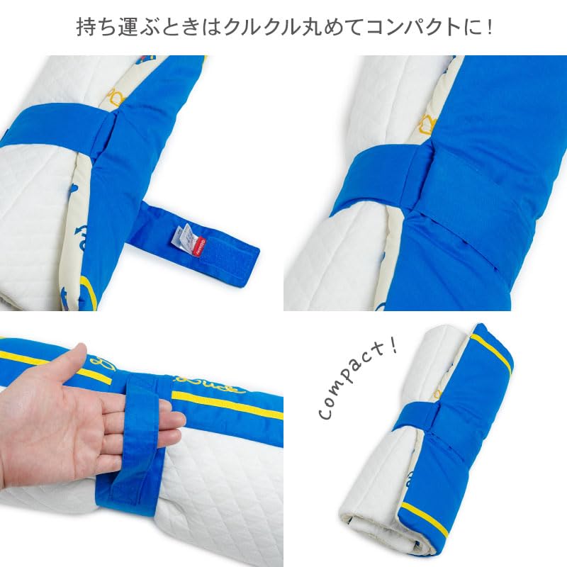 ペットパラダイス 犬 ペット クッション 夏用 クール ディズニー ロール マット ドナルド ブルー 小型犬 寝具