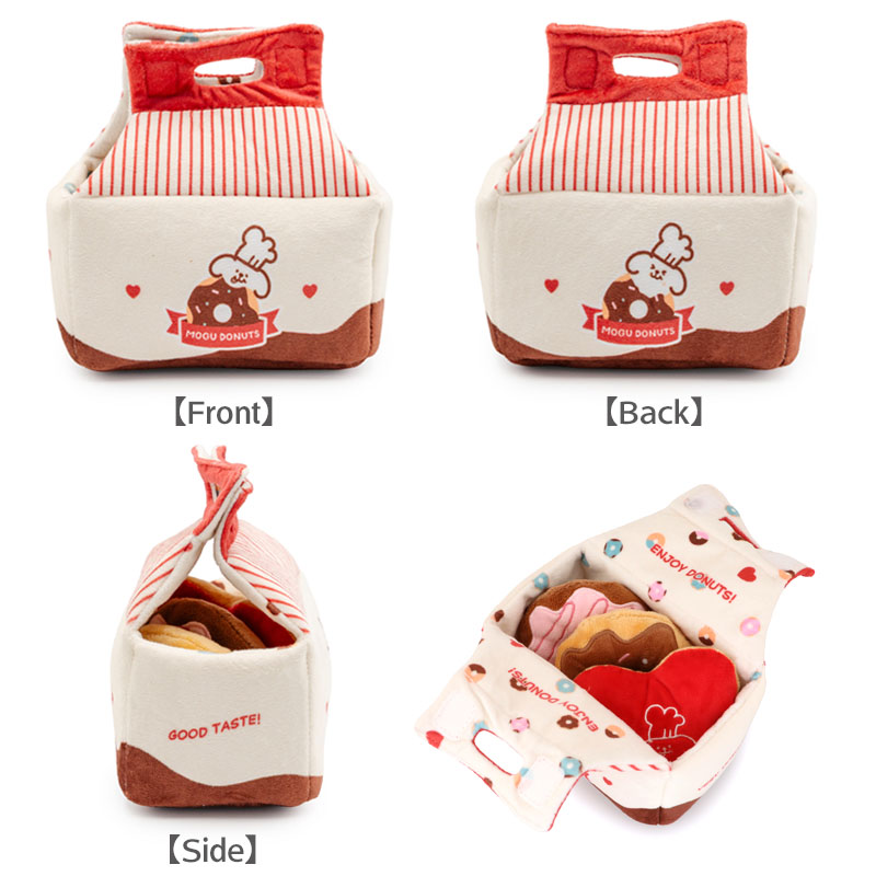 ペットパラダイス 犬 おもちゃ 知育 ノーズワーク ドーナツセット トイ 音が鳴る 噛む ペットトイ 玩具 0