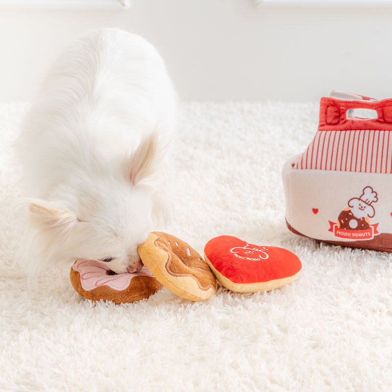 ペットパラダイス 犬 おもちゃ 知育 ノーズワーク ドーナツセット トイ 音が鳴る 噛む ペットトイ 玩具 0