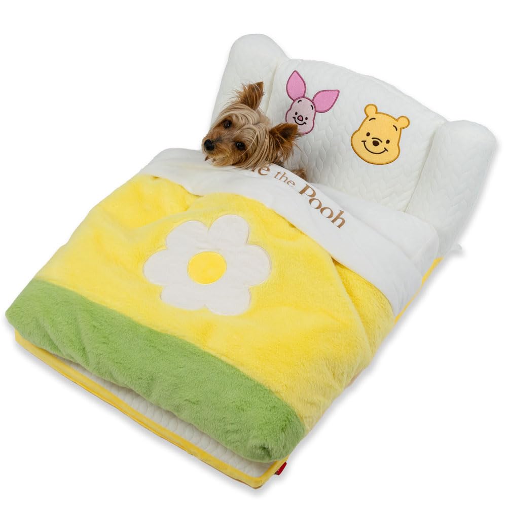 ペットパラダイス 犬 ディズニー すやすや ベッド くまのプーさん お布団 セット 秋冬 ベッド 寝具