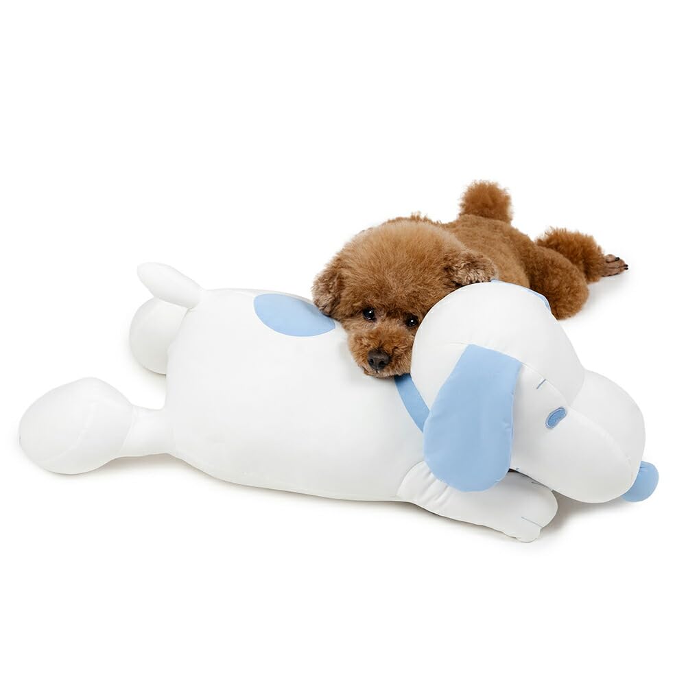 ペットパラダイス 犬 クール 夏用 接触冷感 クッション スヌーピー 冷感 冷やし 枕 M 64cm 寝具