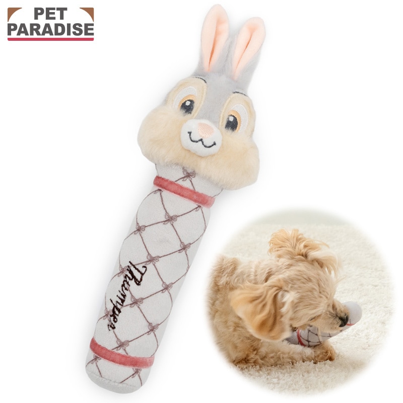 ペットパラダイス ディズニー バンビ 犬 おもちゃ 犬おもちゃ とんすけ ダンベルトイ 犬用おもちゃ トイ ペット 噛む 音 鳴る 音が鳴る オモチャ ペットトイ 玩具 TOY